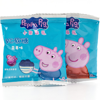 小猪佩奇VC软糖蓝莓味|零食加盟连锁