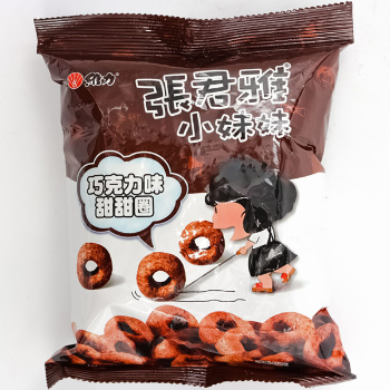 张君雅巧克力甜甜圈45g